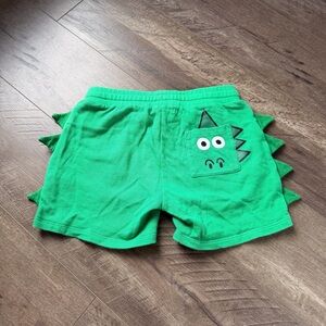 8Y Stella McCartney Kids Green Dino Shorts